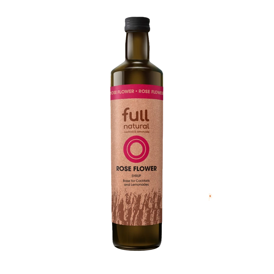 Full natural Rózsavirág virágszirup (0,75L)